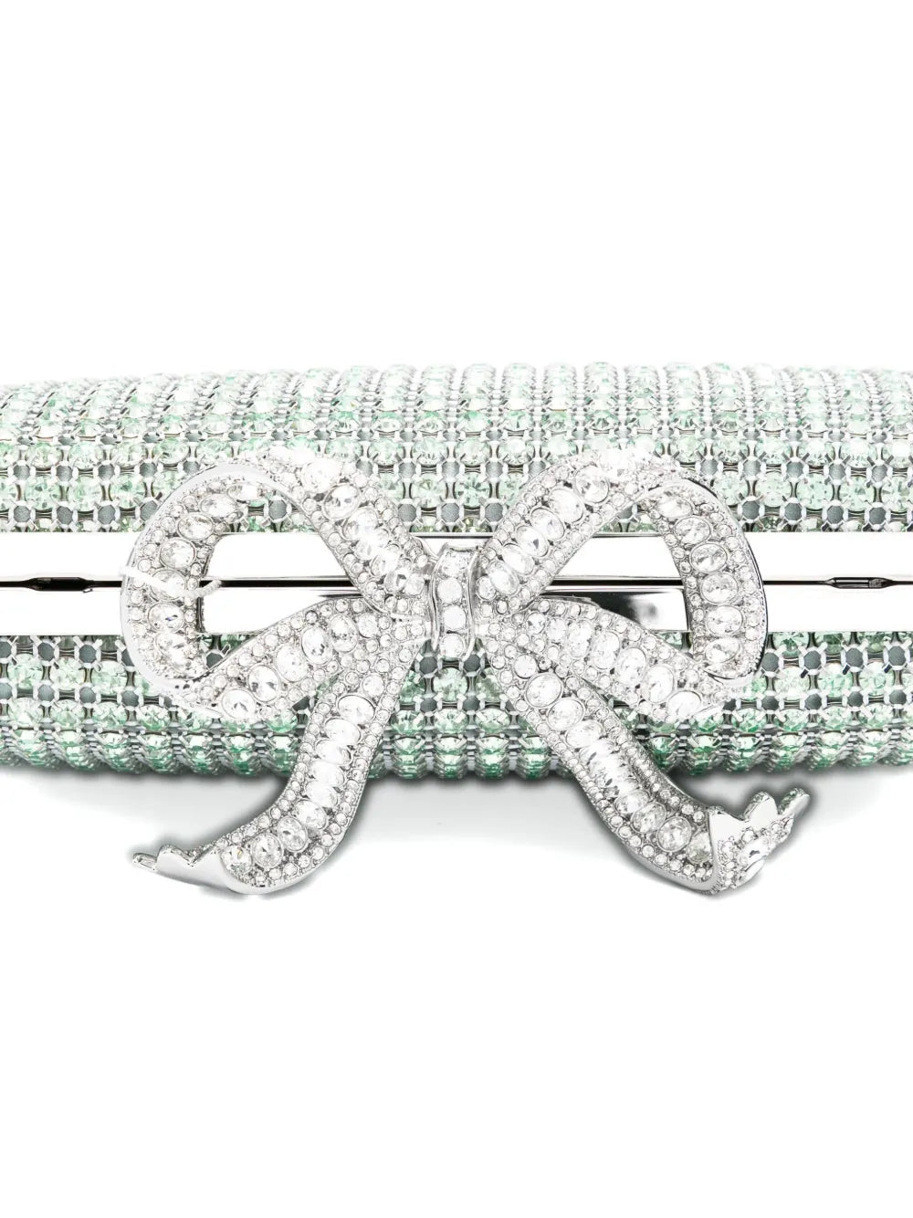 Green Chainmail Clutch Bag
