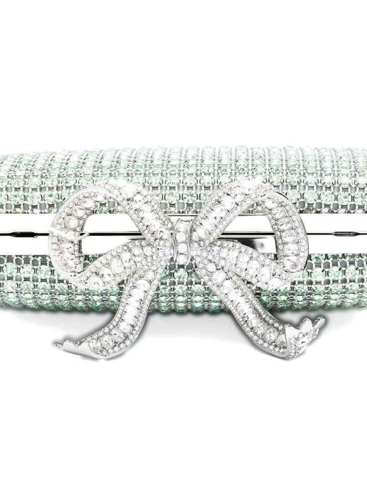 Green Chainmail Clutch Bag