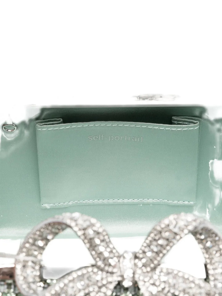 Green Chainmail Clutch Bag