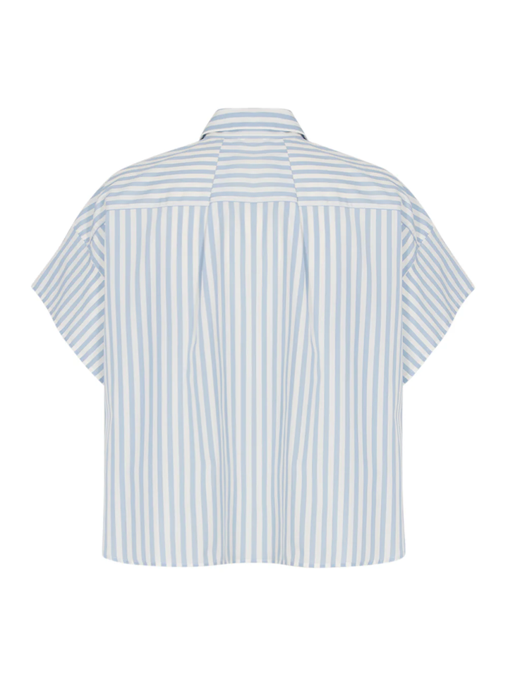 Martha Stripe Poplin Shirt