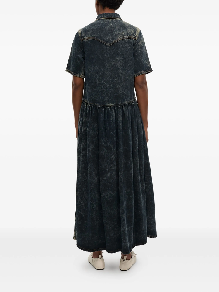 Light Denim Long Dress