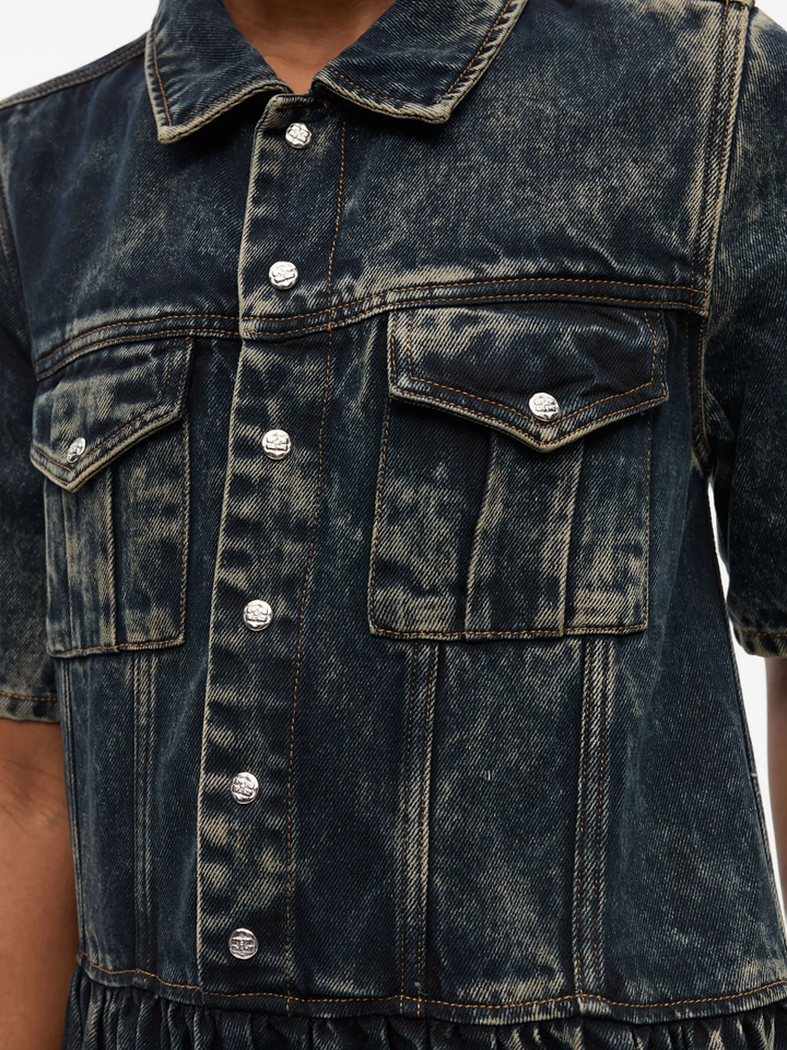 Light Denim Long Dress