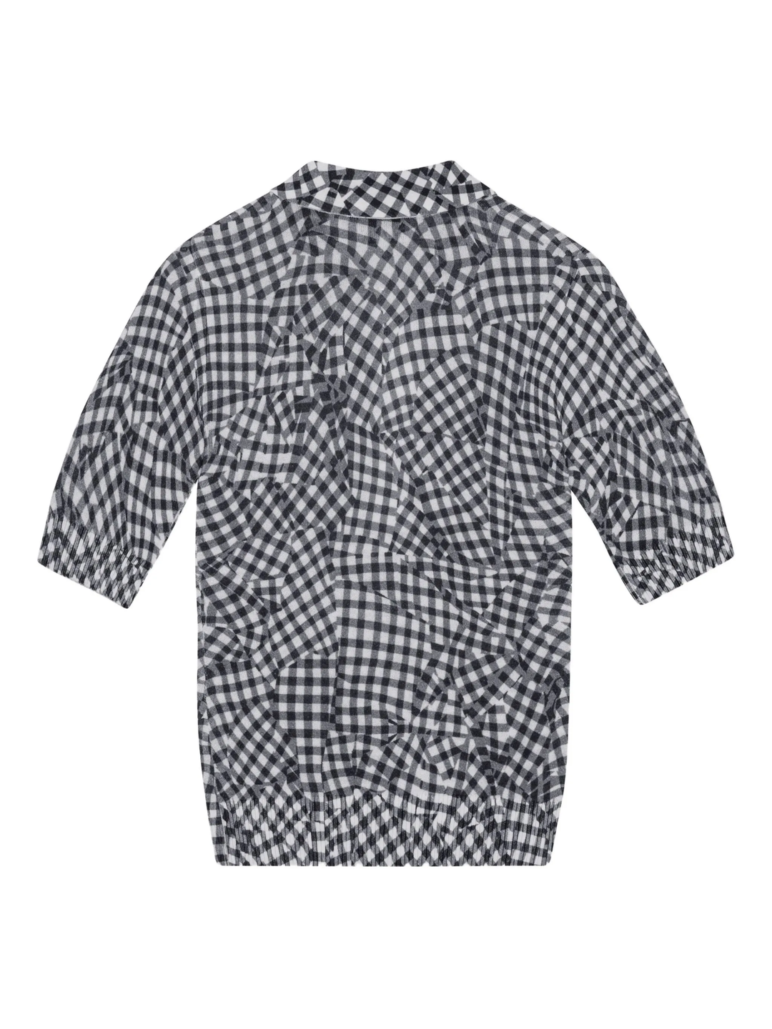 Sheer Cotton Printed Polo