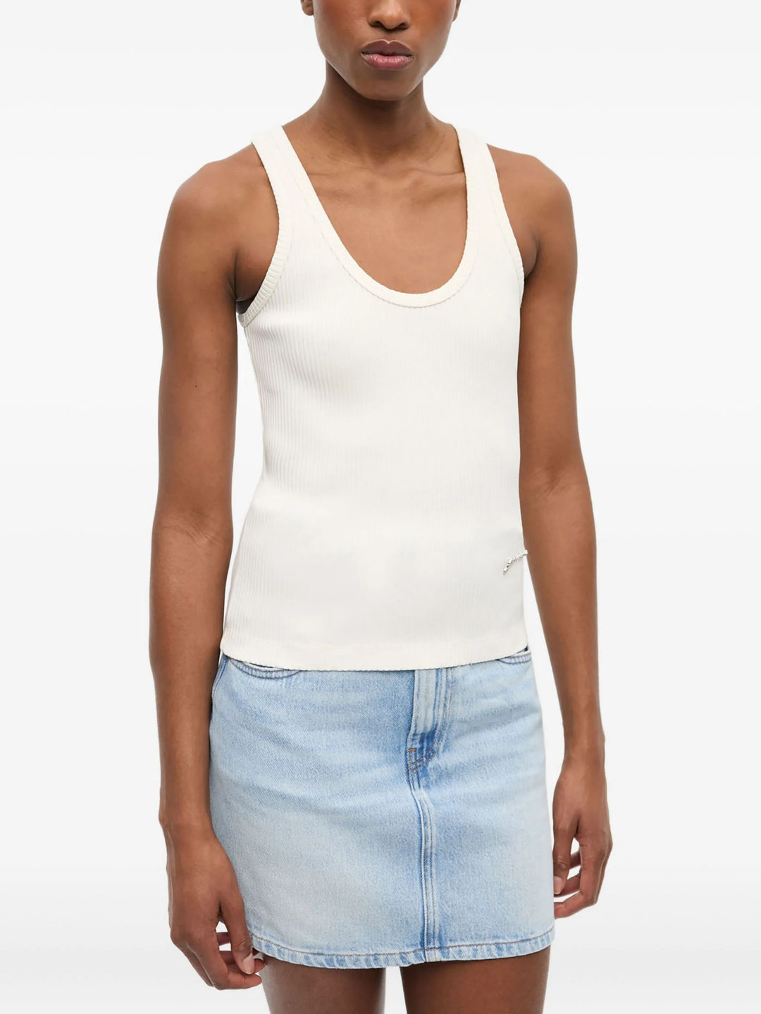Heavy Rib Jersey Tank Top