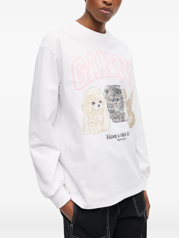 Animal Print Long Sleeve T-Shirt