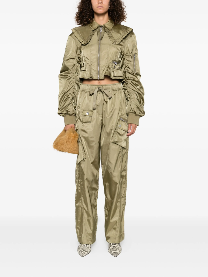 Duchesse Nylon Fitted Jacket