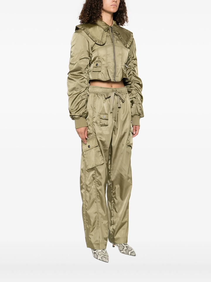 Duchesse Nylon Fitted Jacket