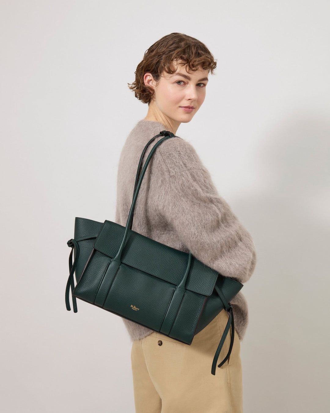 Small Soft Bayswater Mulberry Green