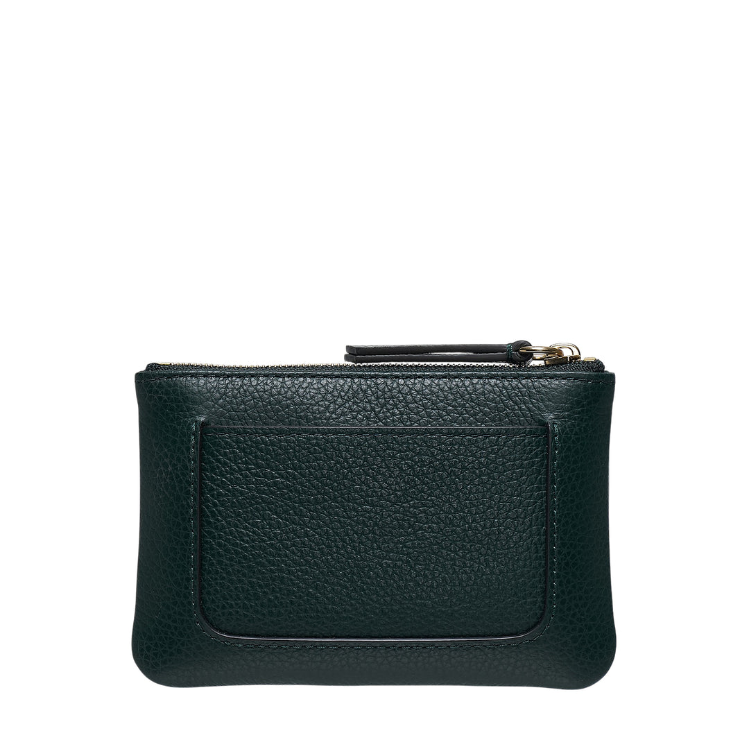 Mulberry Plaque Small Zip Coin Pouch Small Classic Grain