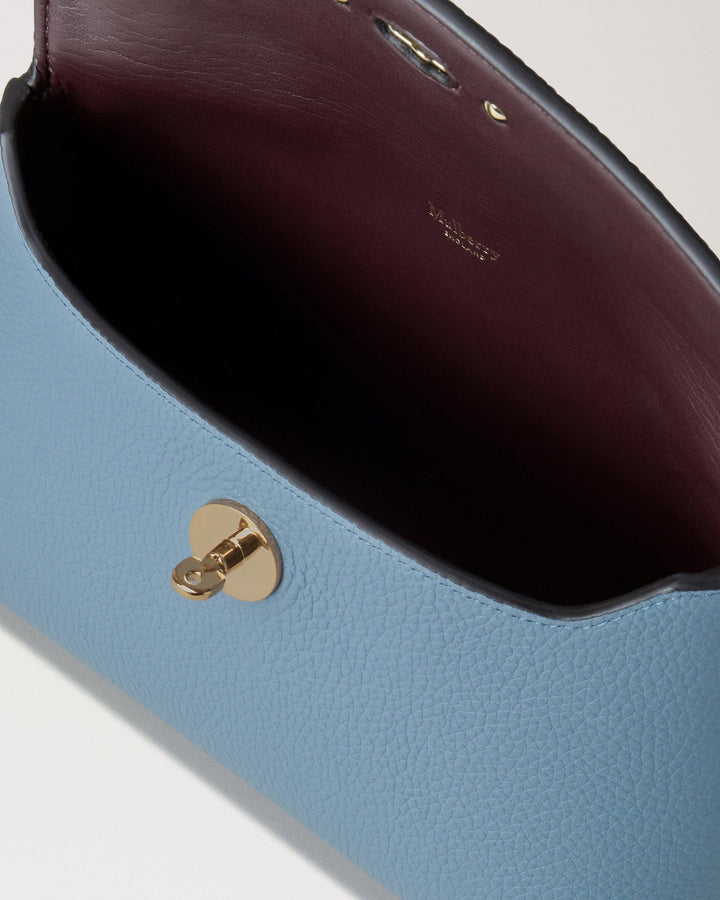 Darley Cosmetic Pouch Brighton Blue Small Classic Grain