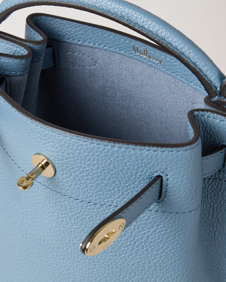 Mini Islington Bucket Brighton Blue Small Classic Grain