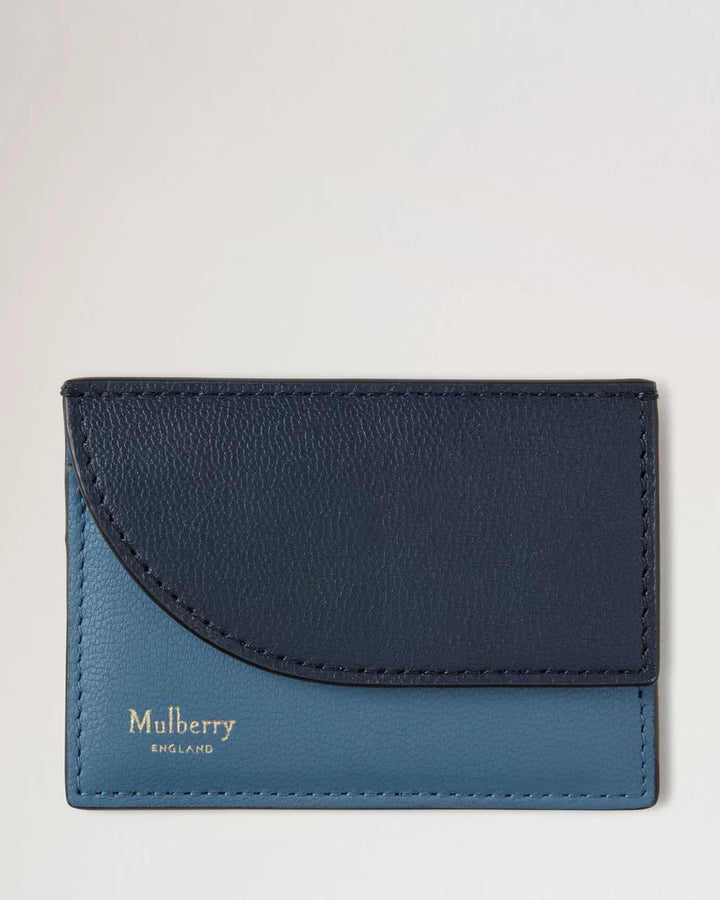 Compact Cardholder Brighton Blue & Night Sky Micro Classic Grain