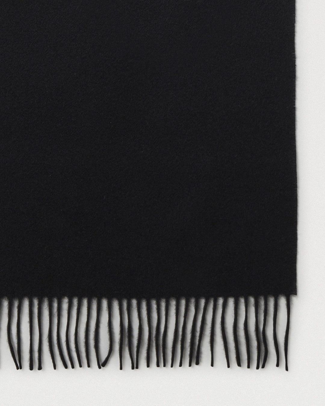 Cashmere Scarf Black Cashmere