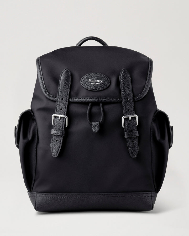 Mini Heritage Nylon Backpack Black Nylon