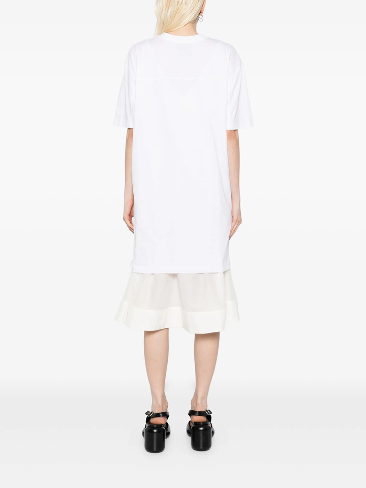 Oversized T-Shirt Combo Dress