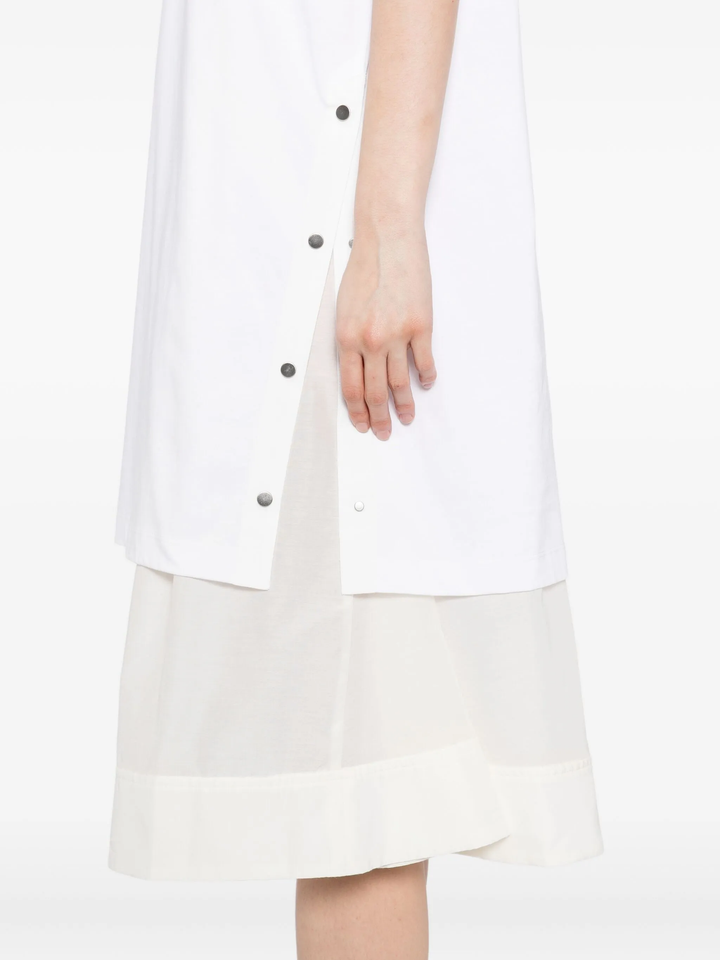 Oversized T-Shirt Combo Dress