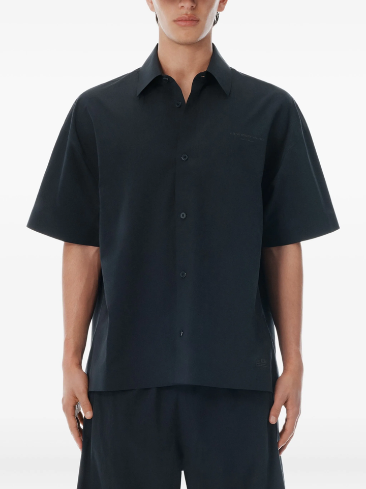 Tech Short Sleeve Button Up Shirt
