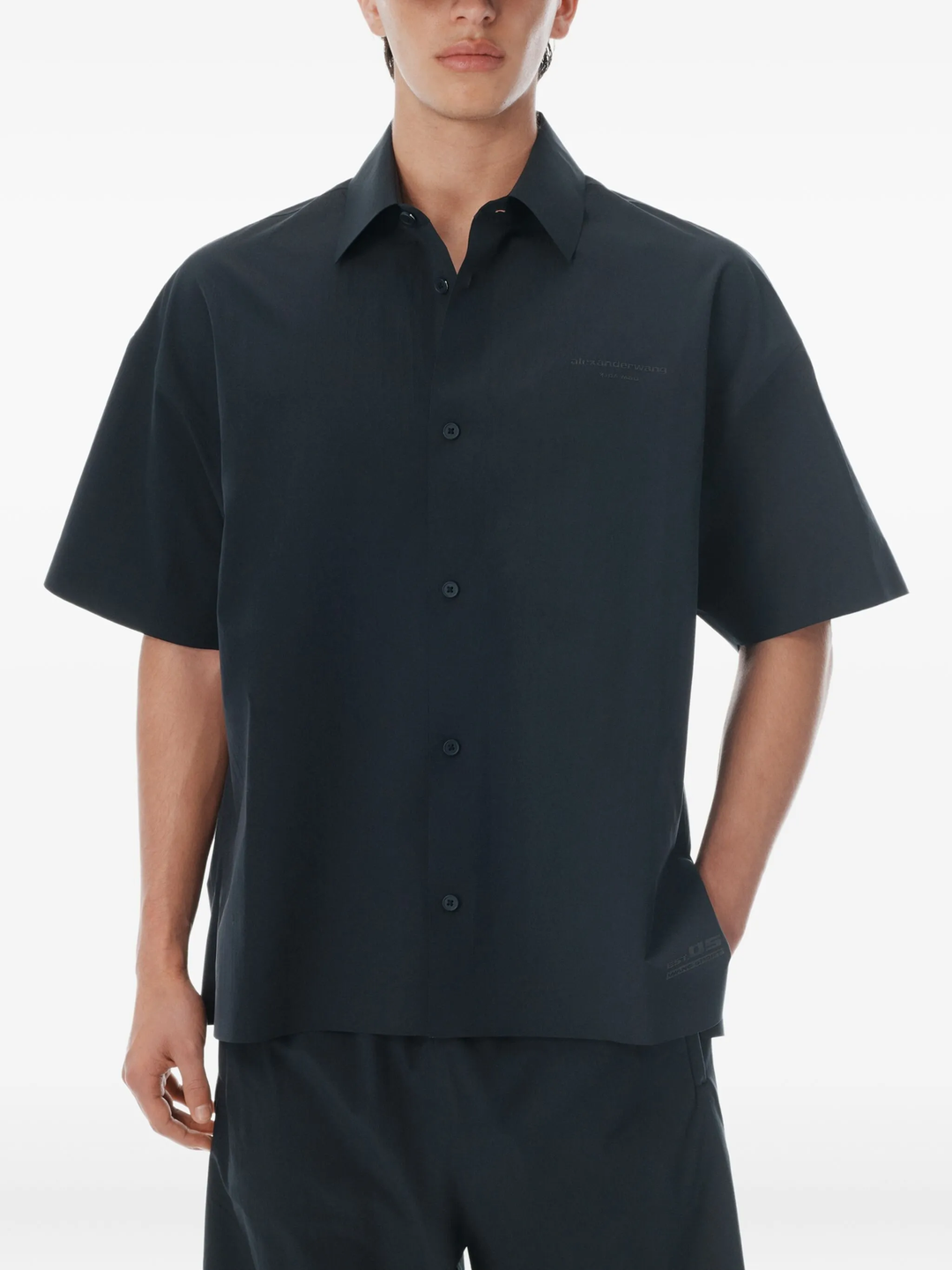 Tech Short Sleeve Button Up Shirt
