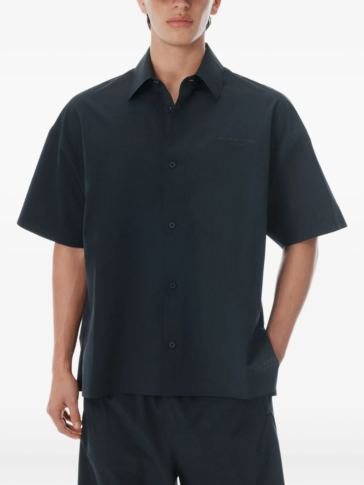 Tech Short Sleeve Button Up Shirt