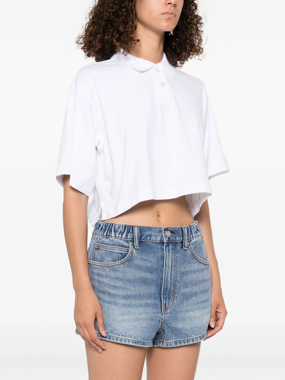 Cropped Polo T-Shirt