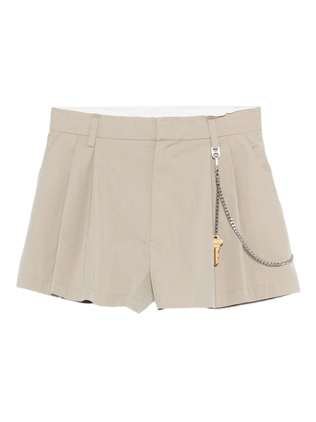 High-Rise Short With Chain