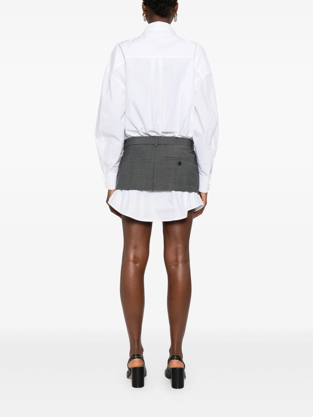 Shirt Dress With Chain