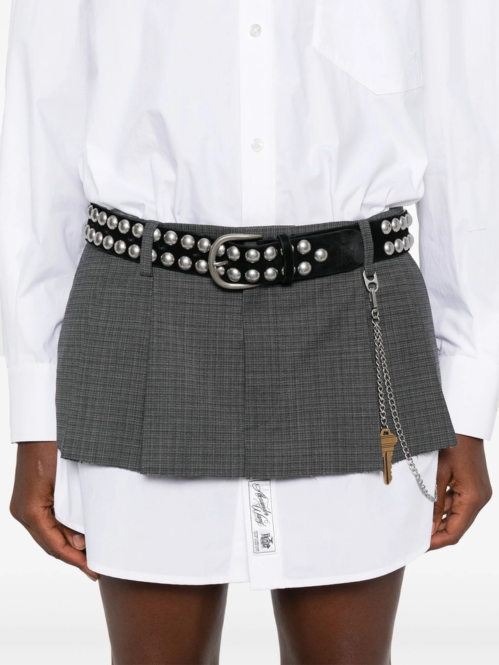 Shirt Dress With Chain