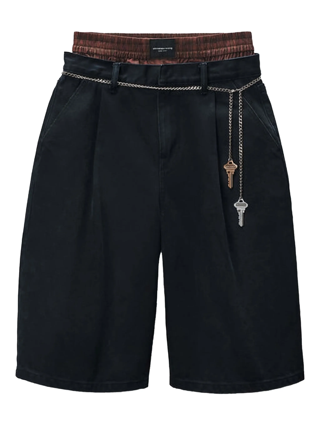 Pleated Shorts