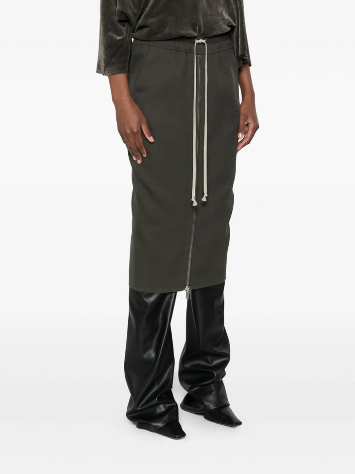 Zipped Short Pillar Wool Drill