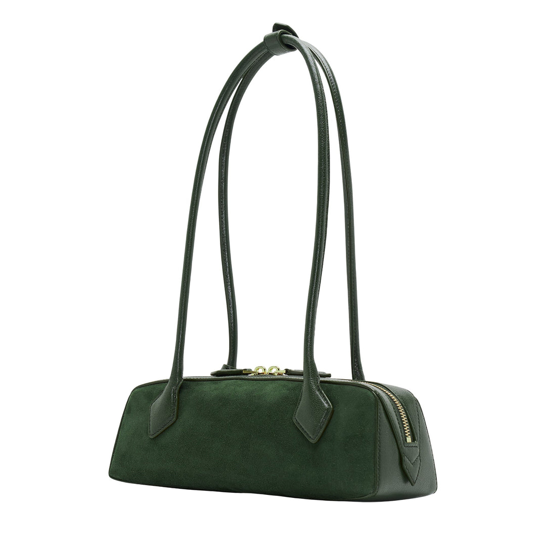 Teckel Small Bag Suede Goatskin And Shiny Goatskin