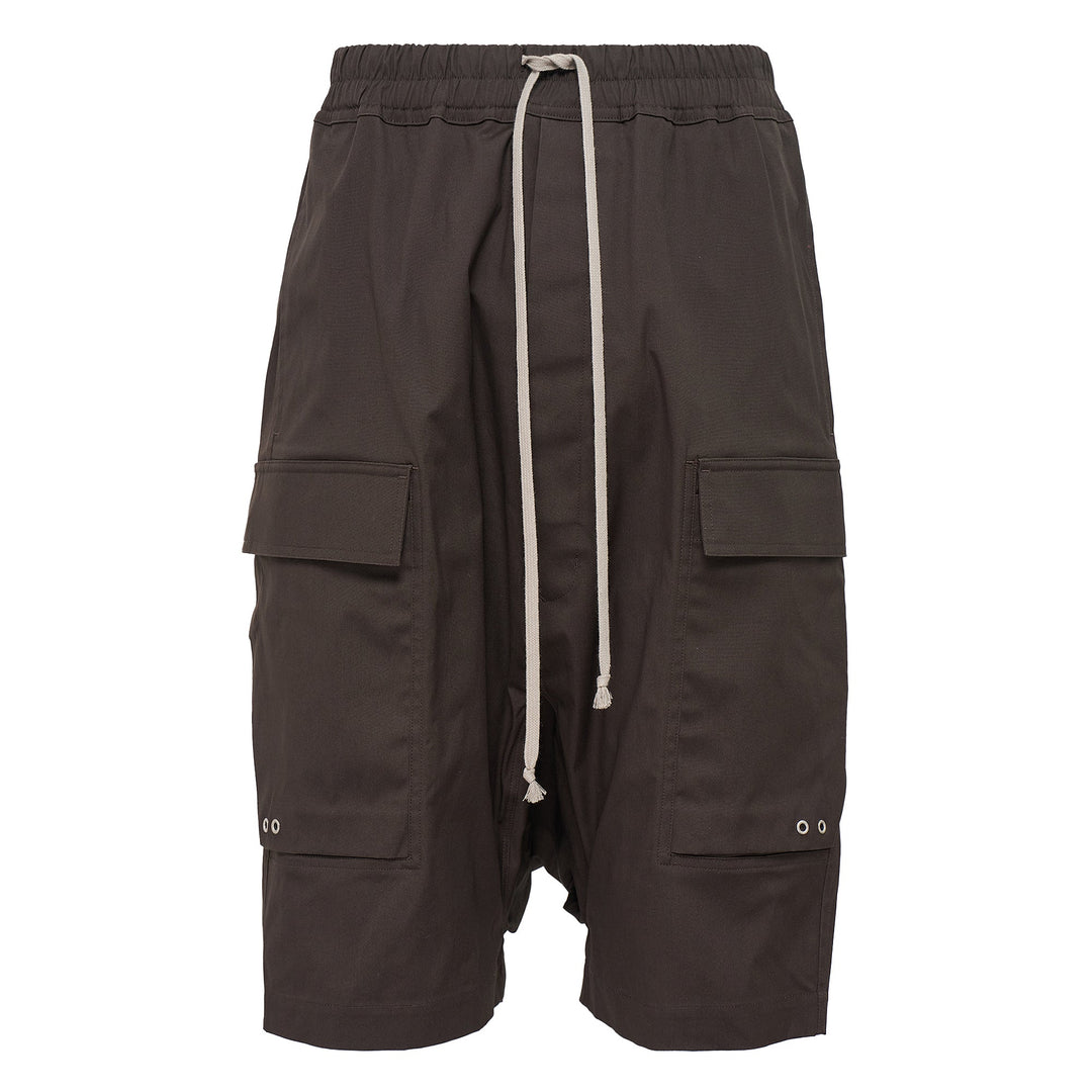 Cargo Pods Heavy Cotton Poplin Shorts