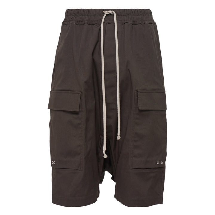 Cargo Pods Heavy Cotton Poplin Shorts