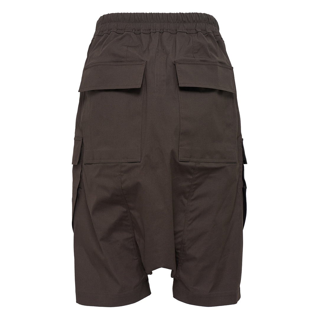 Cargo Pods Heavy Cotton Poplin Shorts