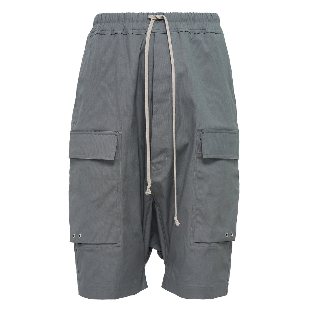 Cargo Pods Heavy Cotton Poplin Shorts