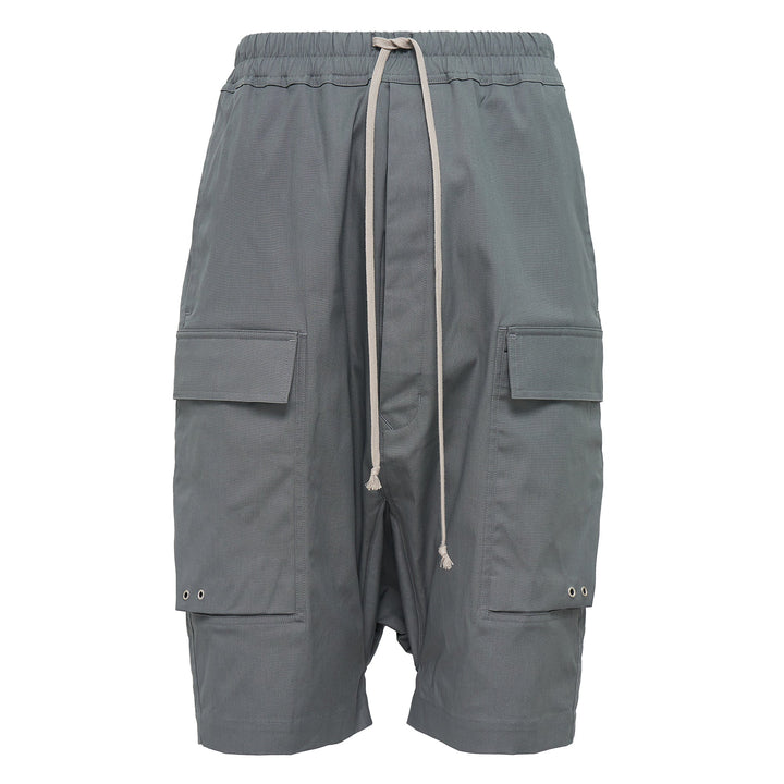 Cargo Pods Heavy Cotton Poplin Shorts