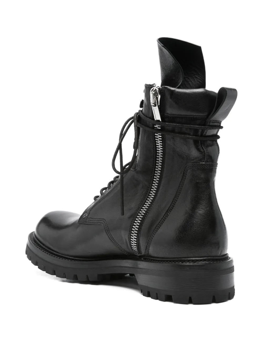 Army Low Boot Waxy Goat Leather
