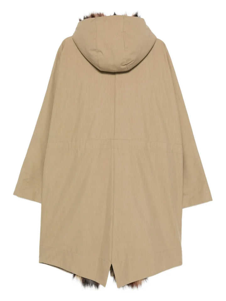 Multi Pocket Fur Lined Parka