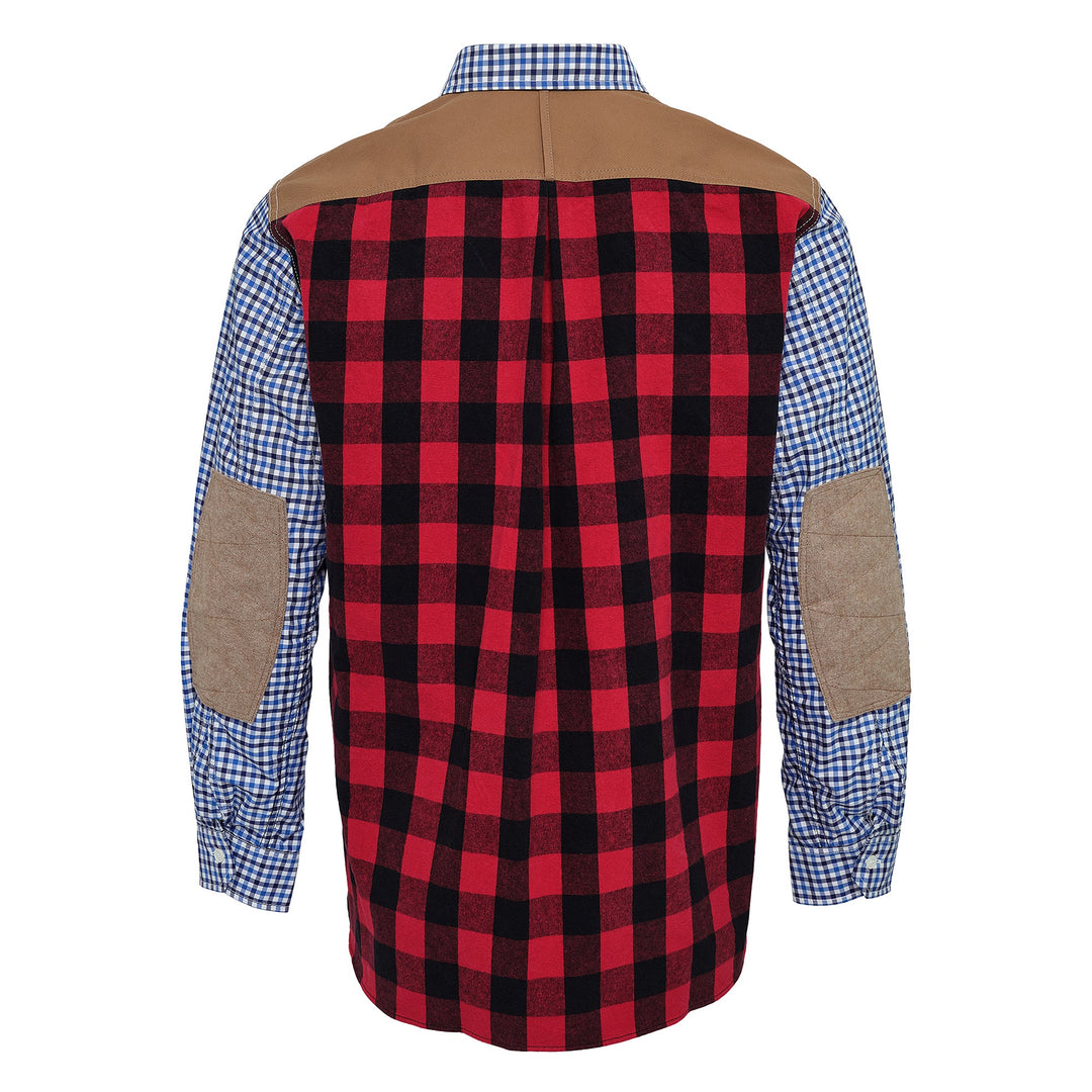 Cotton Check Flannel Shirt