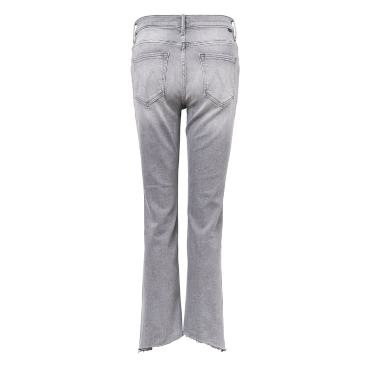 The Insider Crop Pointy Fray Jeans