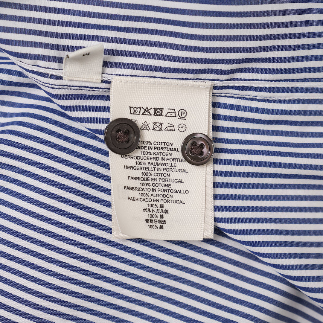 Easy Iron Stripe Cotton Shirt