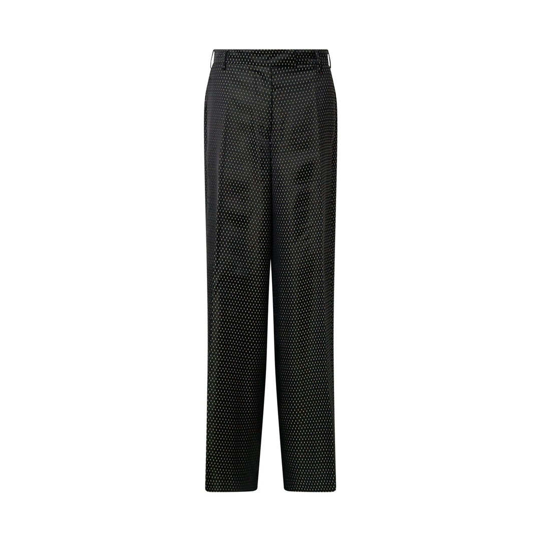 Wide Leg Casual Pants Diamonate