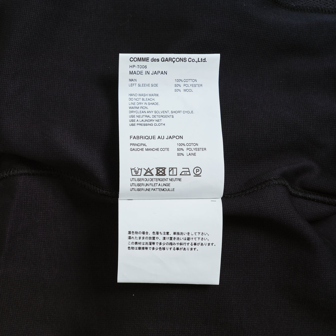 Cotton Rib X Polyester Wool Tee