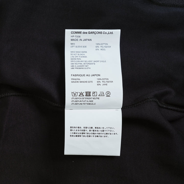 Cotton Rib X Polyester Wool Tee