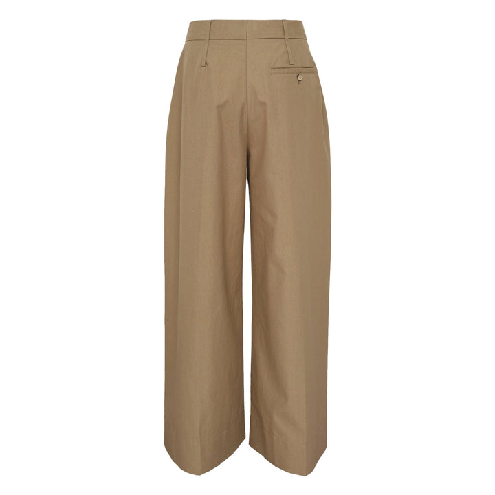 Cropped Multi Belt Loop Trousers