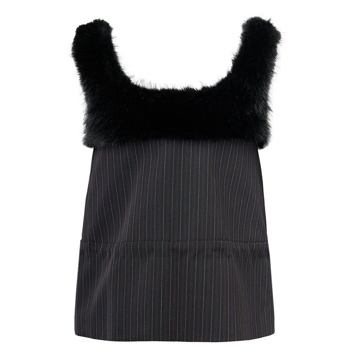 Stripe Doeskin Tank Top