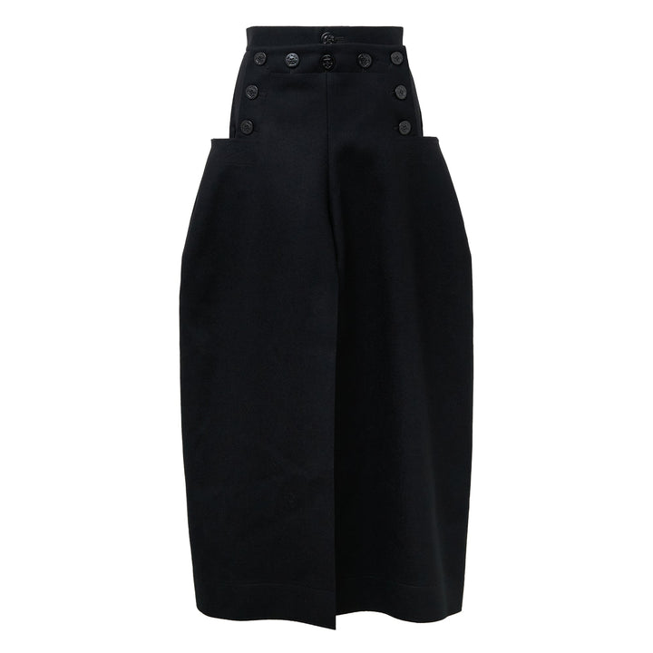 Wool Melton Skirt