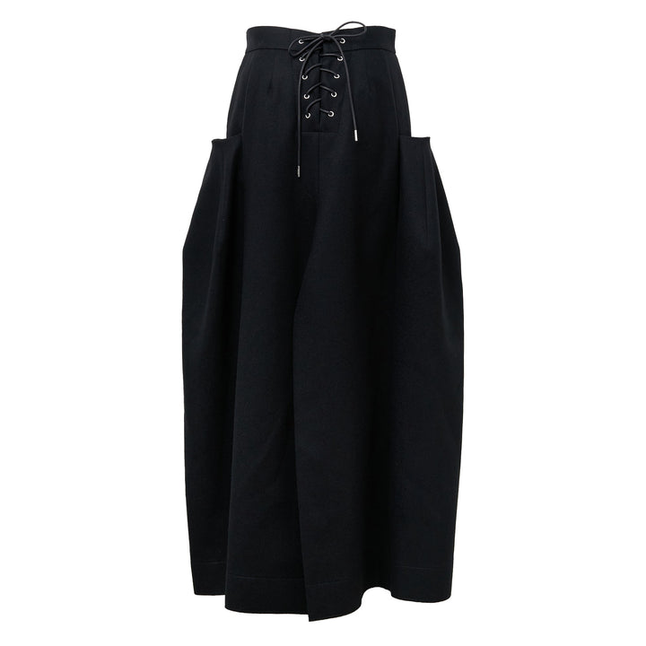 Wool Melton Skirt