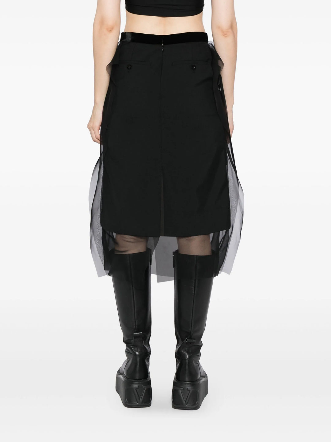 Sequin Embroidery Skirt