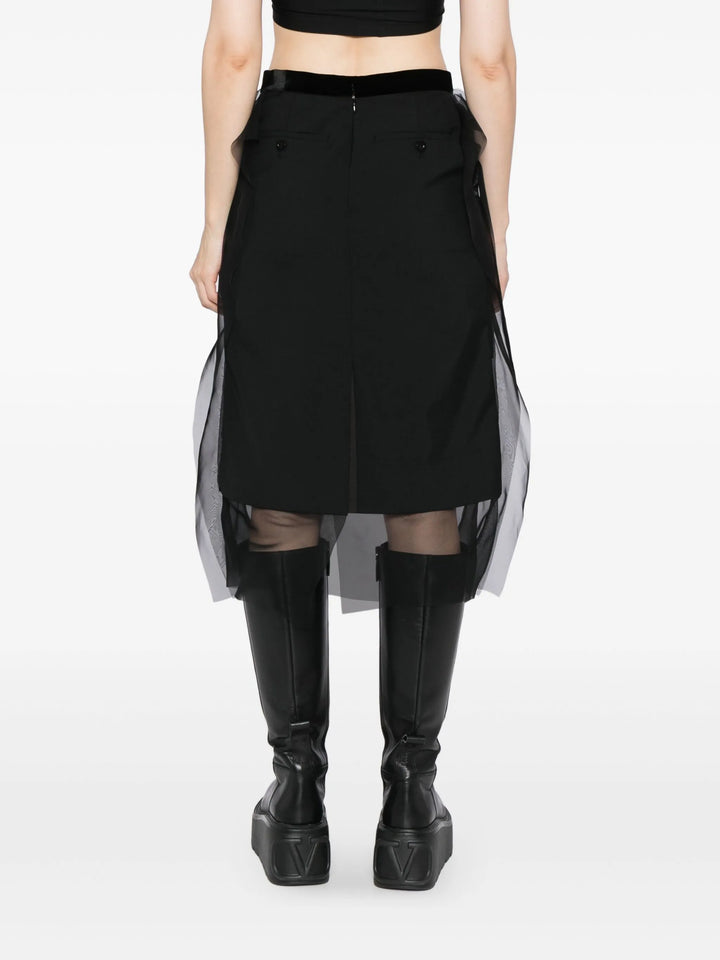 Sequin Embroidery Skirt