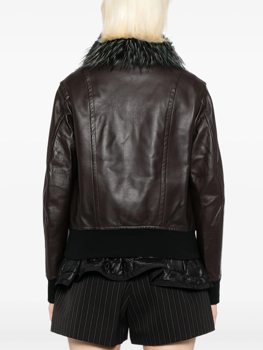 Leather Blouson